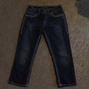 Suki surplus silver Capri